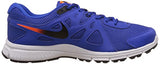 Nike Men's Lyon Blue, Black, Total Orange and White Revolution 2 Msl Running Shoes - 7 UK/India (554954-409)