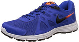 Nike Men's Lyon Blue, Black, Total Orange and White Revolution 2 Msl Running Shoes - 7 UK/India (554954-409)